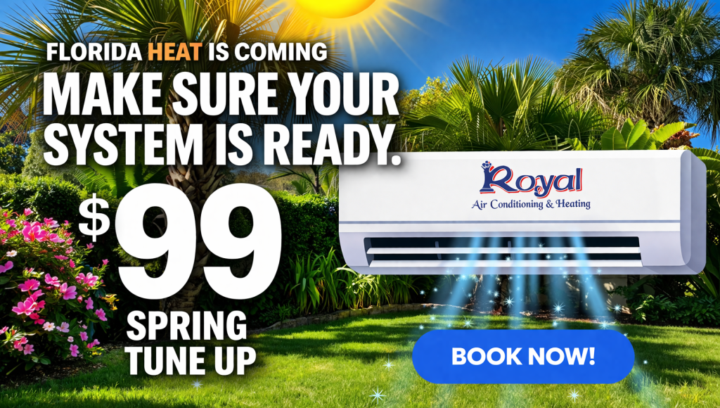 florida heat is coming, spring tune-up $99